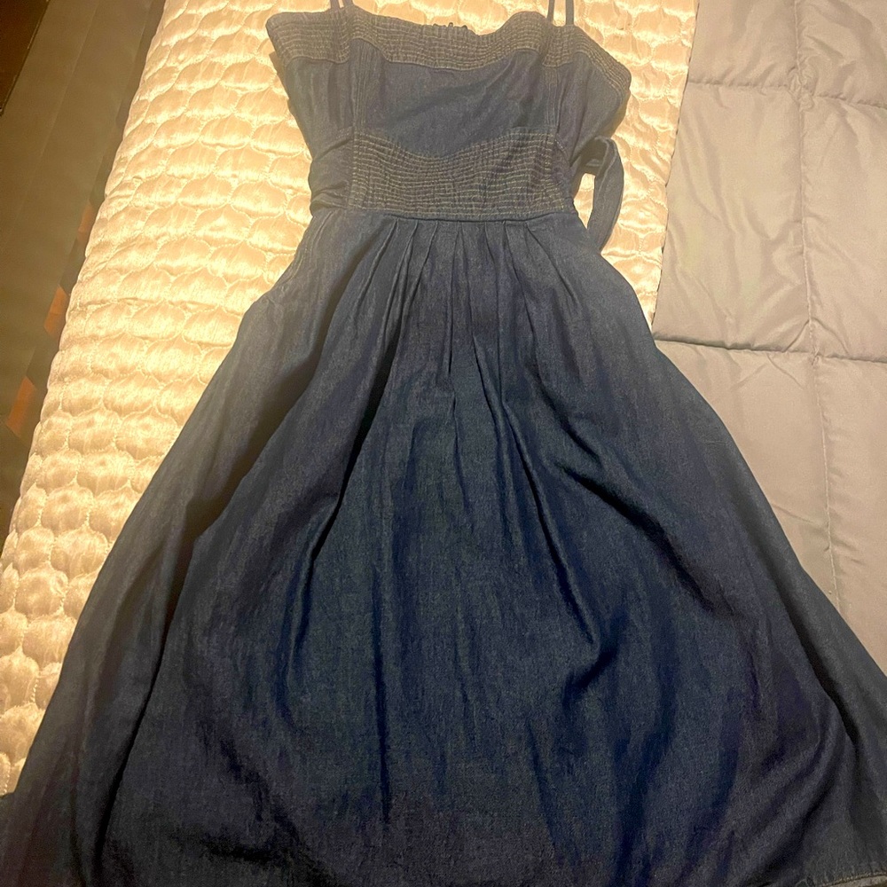 Denim Tank Dress